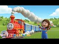 The Train Song 🚂💨 | Long Version Choo Choo Rhyme for Kids