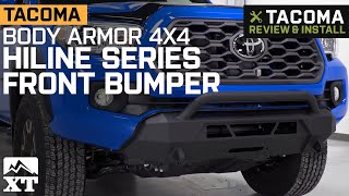 20162021 Tacoma Body Armor 4x4 HiLine Series Front Bumper Review & Install