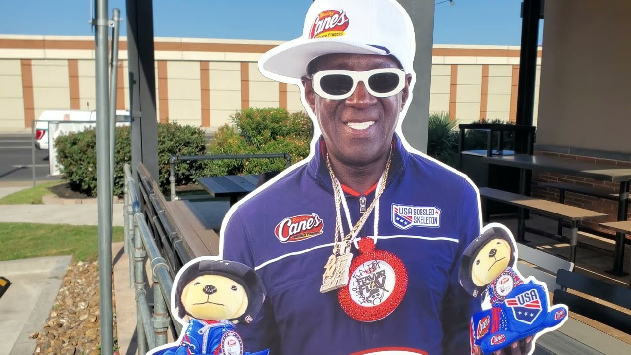 Raising Cane's trying to find a Flavor Flav Promo CLOCK but they only have the Plush Dog 2026 4K Vid