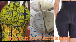 How To Make A Straight Skirt With Hip/Butt Padding , &amp; Ruffle Designs [Prt1]