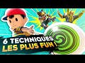 6 techniques les plus folles de smash bros