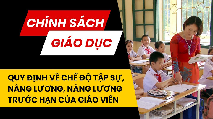 Công văn hướng dẫn nâng lương trước thời hạn