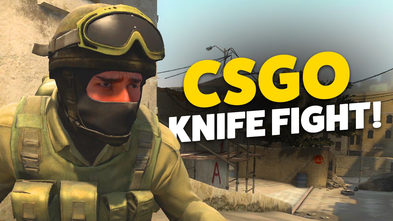 Knife Fight! - CSGO Funny Moments - YouTube