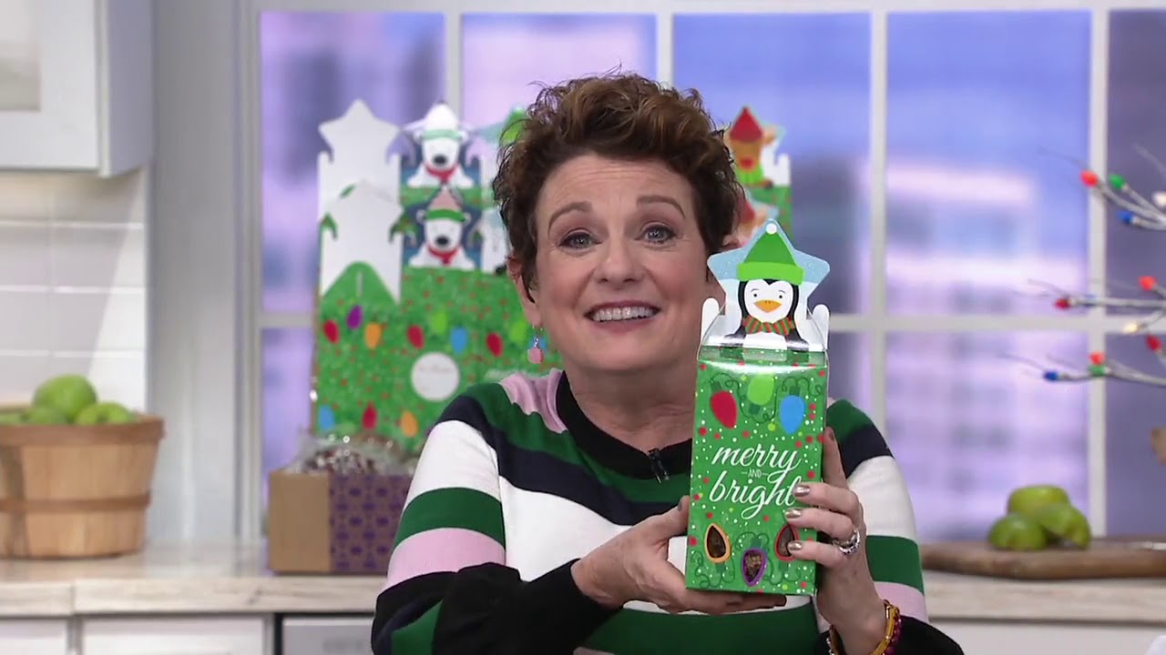 Mrs. Prindable's 10 Large Apples with Holiday Gift Boxes on QVC YouTube