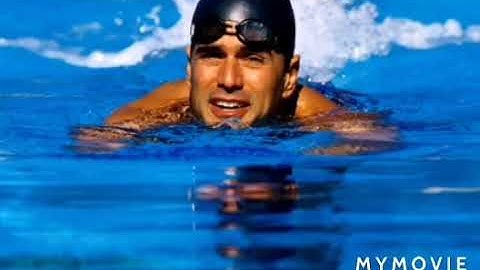 Listening audio an interview with a swimmer