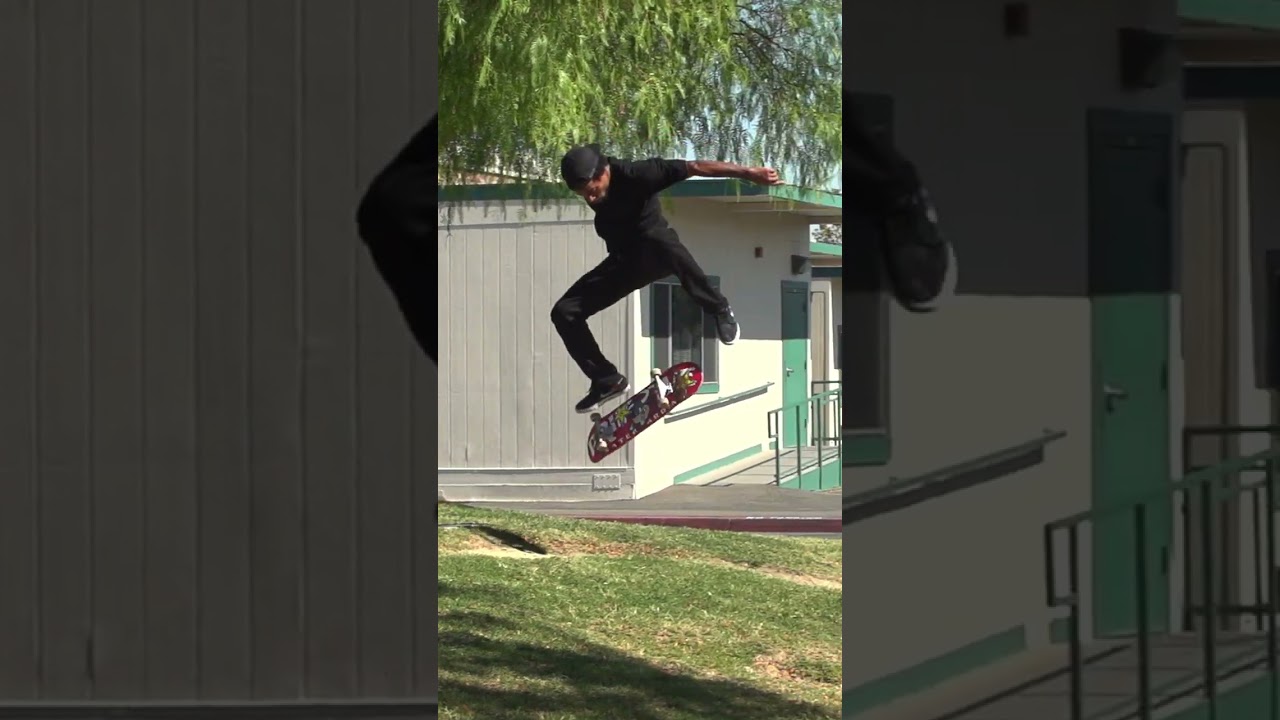 Bastien Salabanzi 2012 Slow Mo Bs Flip Classic Skateboarding Shorts