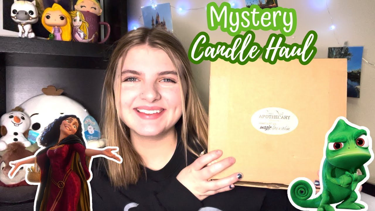 Disney Mystery Candle and Pin Unboxing | Pixie Dust Apothecary | Disney Inspired Candles