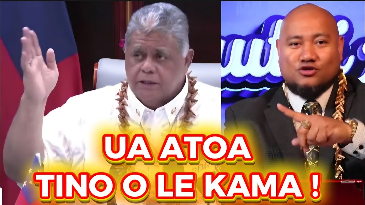 UA ATOA TINO O LE KAMA! AFIOGA I LE PALEMIA FILIFILIA O SAMOA / ASIATA & TAUTAI A'E 