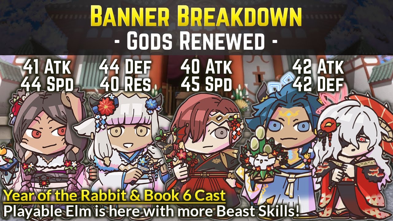 New Years Ash, Elm, Panne, & Duo Askr/Embla (Mage Askr?) | Banner Breakdown: Gods Renewed