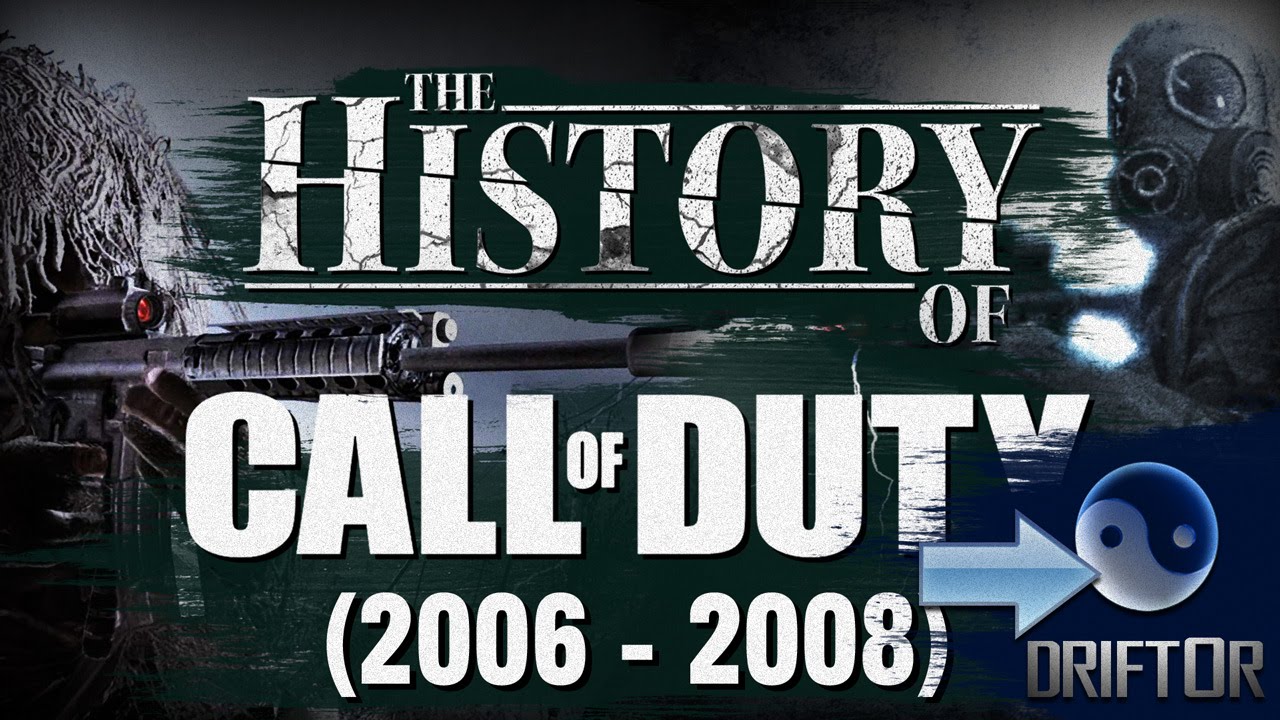 The History of CALL OF DUTY: CoD3, CoD4, WaW (2006-2008) - RagnarRox & Drift0r (linkVideo) - The History of Call of Duty (Part 3) just launched as a guest video series on Drift0r's channel.