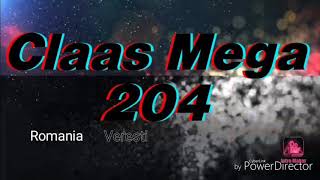 Claas Mega 204 harvest