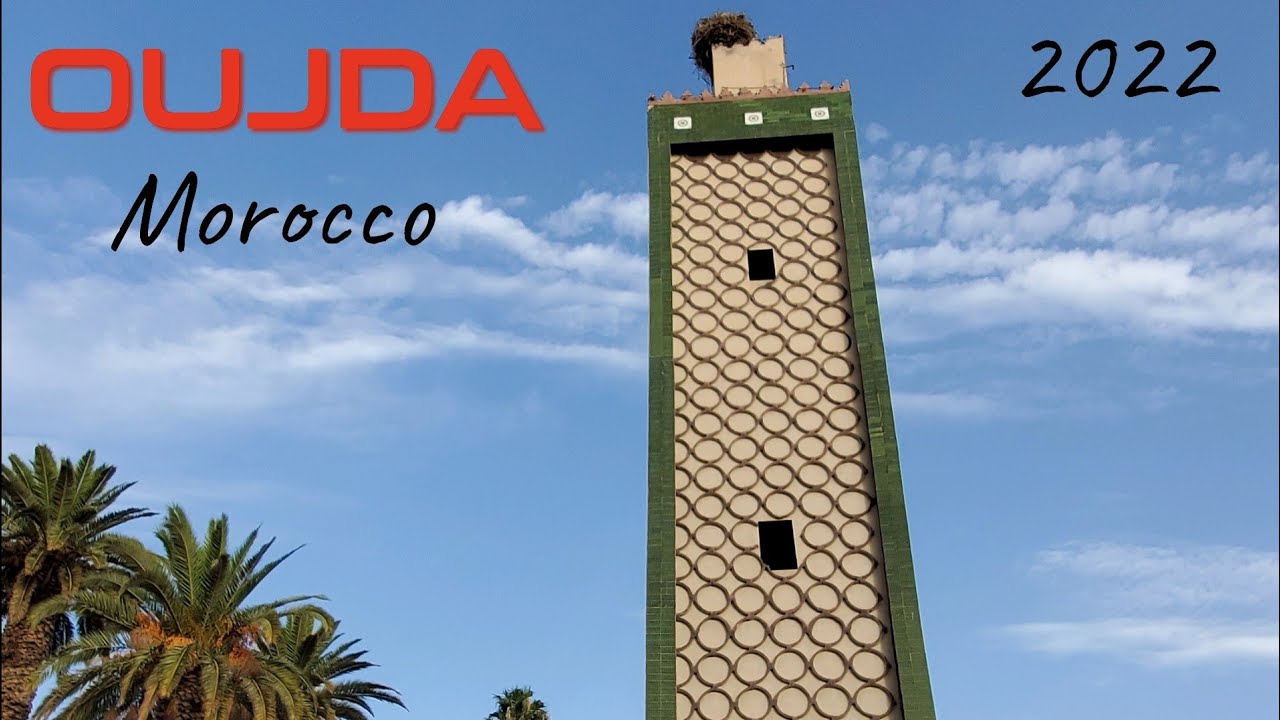 MOROCCO, OUJDA  CITY ( MEDINA ) Walking Tour Africa Video Walk【4K】