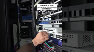 TRAIN WITH REAL ENTERPRISE NETWORKING EQUIPMENT