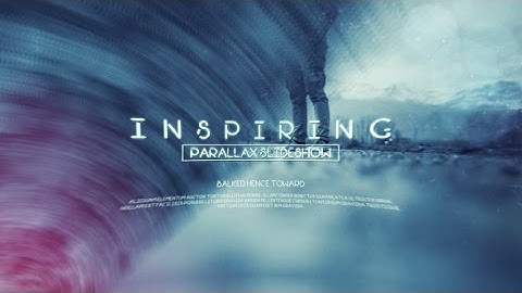 Inspiring Parallax Slideshow (After Effects Template)