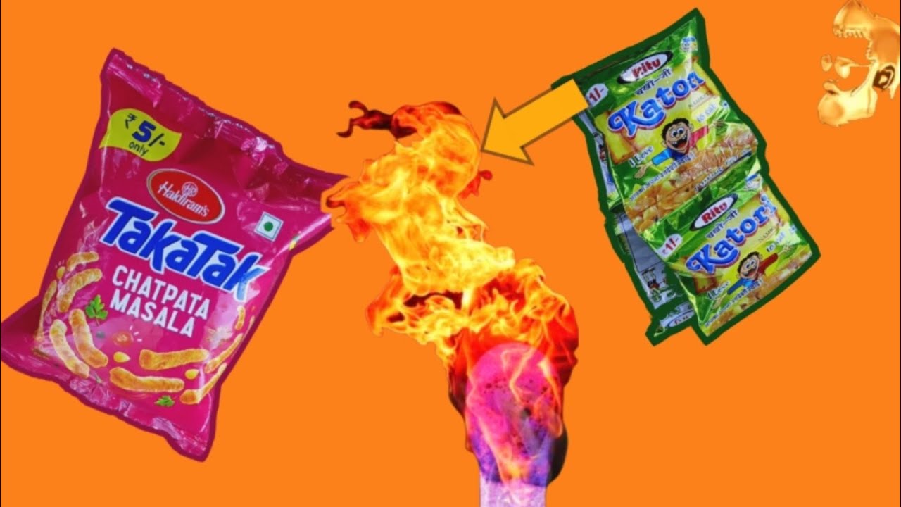 Experiment with Katori and Kurkure |Experiments |Katori|Kurkure|Like | expression|