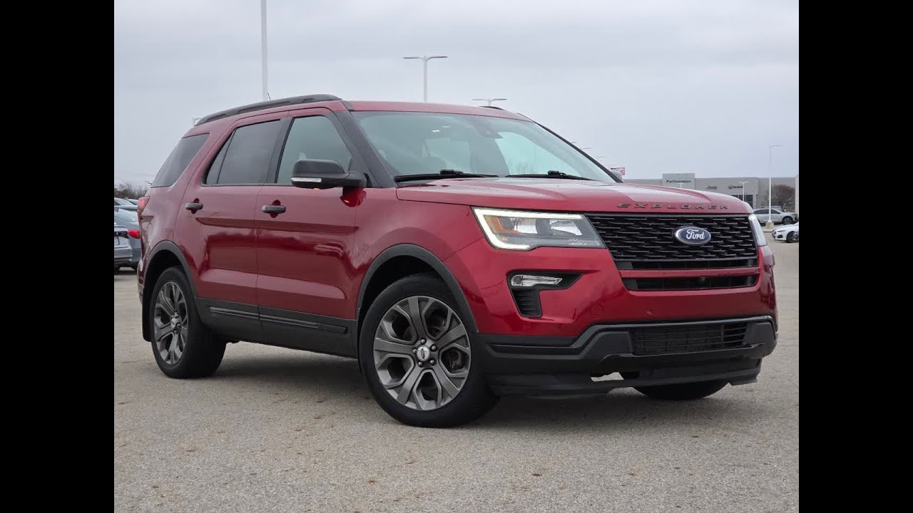 2018 Ford Explorer Sport 4WD Columbus, Hillard, Grove City, Plain City, West Jefferson OH