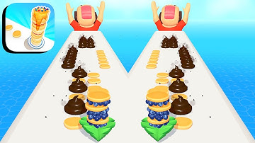 Pancake Run - All Levels Gameplay Android,ios (Levels 114-115)