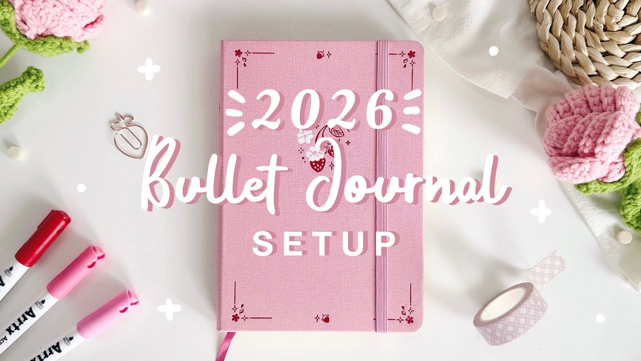 🍓 Мой план ведения ежедневника на 2026 год (+ РОЗЫГРЫШ!)