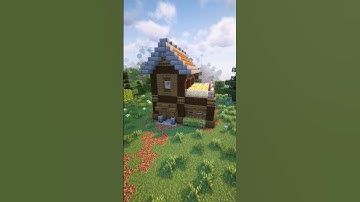 Casa de Sobrevivência Medieval🏠 Minecraft Tutorial #shorts #minecraft #foryou #tutorial #fypシ #house