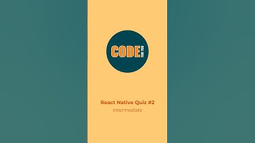 🔧 React Native Intermediate Quiz #2 - Test Your Knowledge! | code for you #reactnativequiz