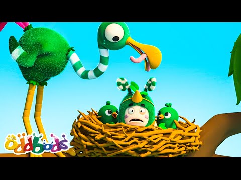 Glutton's Galivanting🍔🍟 | Oddbods - Comedy Chaos | Cartoons for Kids