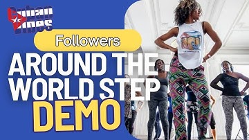 Around the World step | Followers Timing - Front view | Cuban Salsa (Absolute Beginners Level)