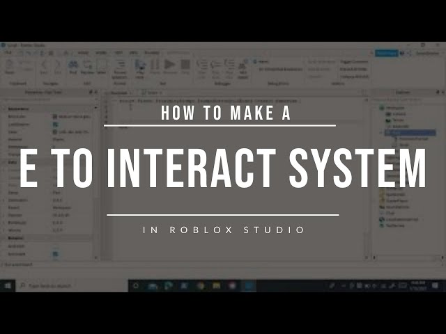 Make a simple E-to-Interact door - Community Tutorials - Developer