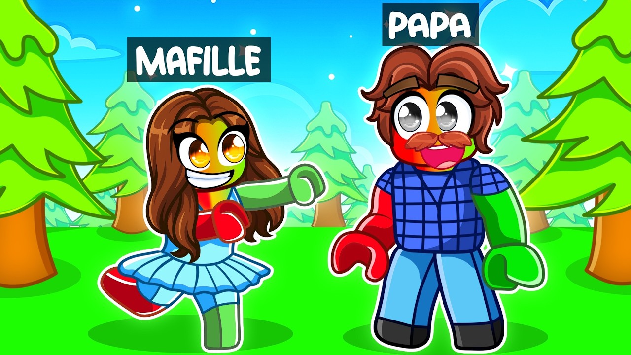 Je RENCONTRE ma FILLE CACHÉE sur Roblox Brookhaven !