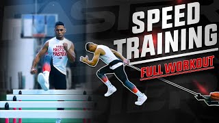 EXPLOSIVE SPEED TRAINING | Get Faster With These Sports Specific Exercises | Bonus Ab Workout