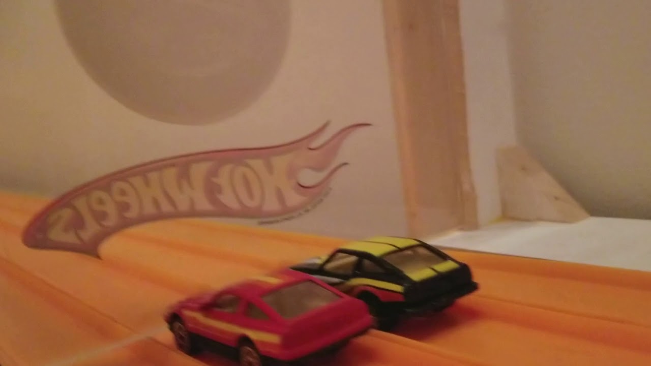 Hot wheels downhill racing 300zx vs 280z YouTube
