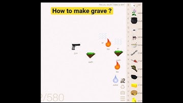 Little Alchemy grave #shorts #youtubeshorts #shortsvideo