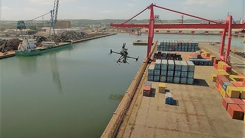 Revolutionizing Smart Ports with Autonomous Drone Technology