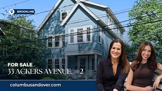 For Sale in Brookline: 33 Ackers Avenue, #2