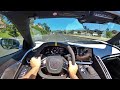 2021 Chevrolet Corvette Convertible Z51 POV Test Drive (3D Audio)(ASMR)
