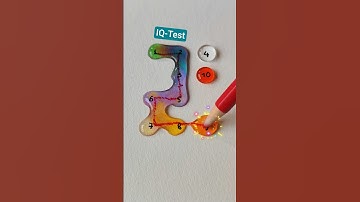 Vẽ một đường nối các giọt nước từ 1 đến 10 #iqtest #quiz #games #shorts