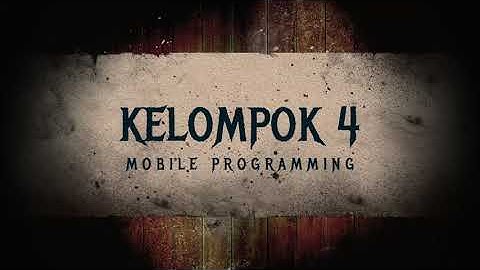 Tugas UAS Kelompok 4 17.5J.01 Mobile Programming
