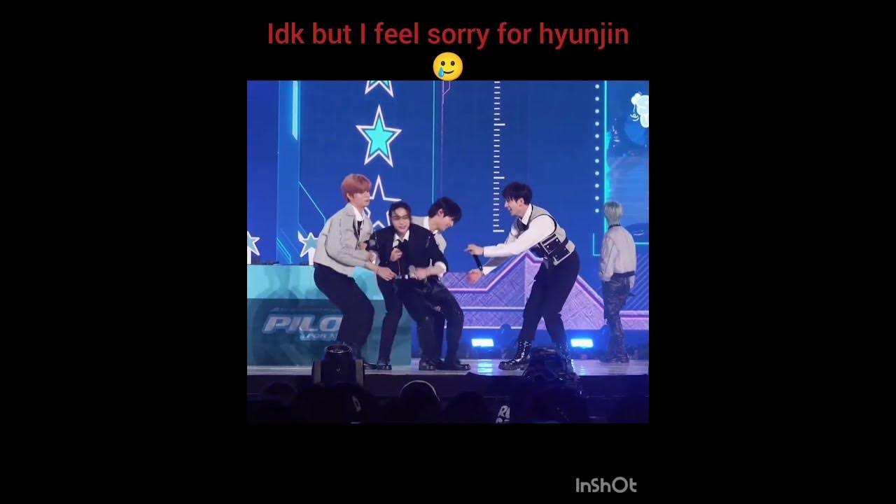 They did him dirty😭✋| #hyunjin #bangchan #in #changbin #leeknkw #felix #seungmin #skz
