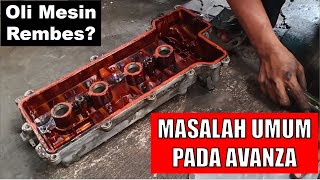 Ganti Packing Klep Avanza 1.5 VVT-i Oli Mesin Rawan Bocor !!!