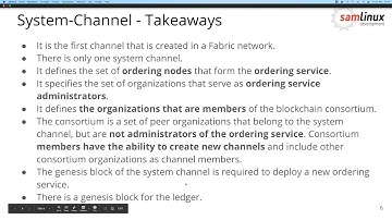 Creating Channels in Hyperledger Fabric