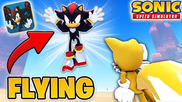 You Can *FLY* in Sonic Speed Simulator! (New Glitch)