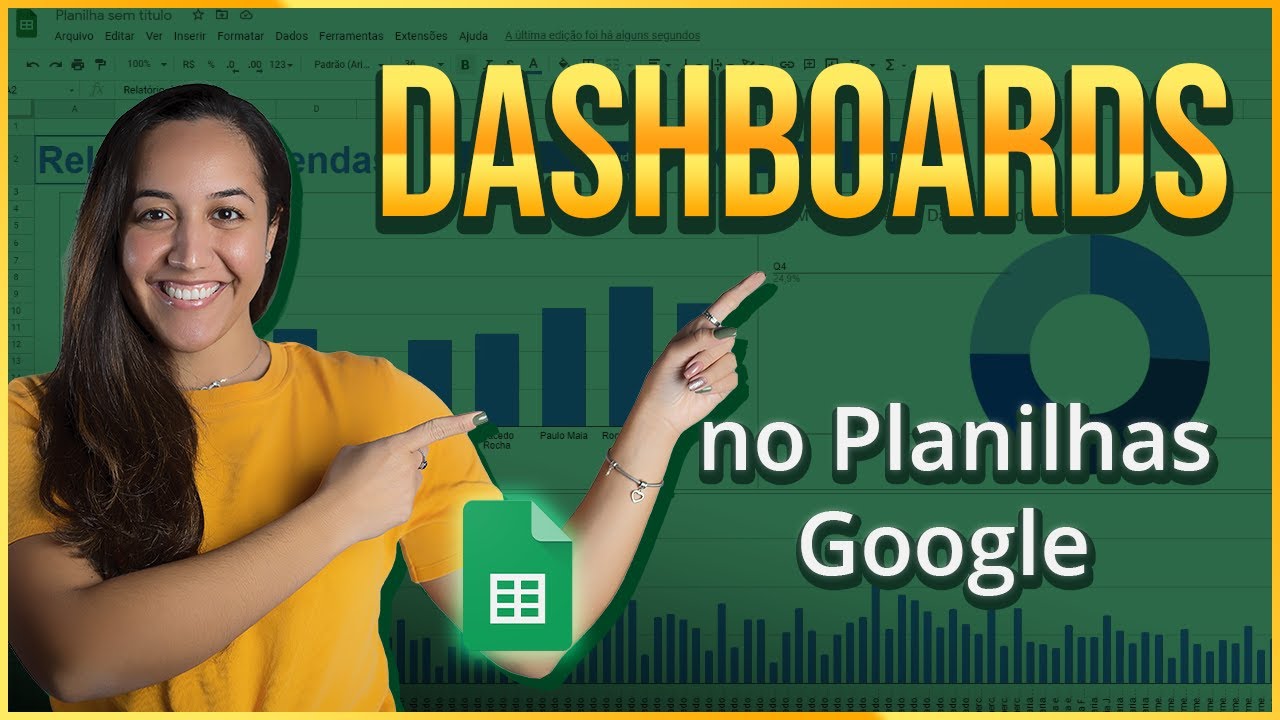 Como Fazer um DASHBOARD no PLANILHAS GOOGLE do ZERO (GOOGLE SHEETS