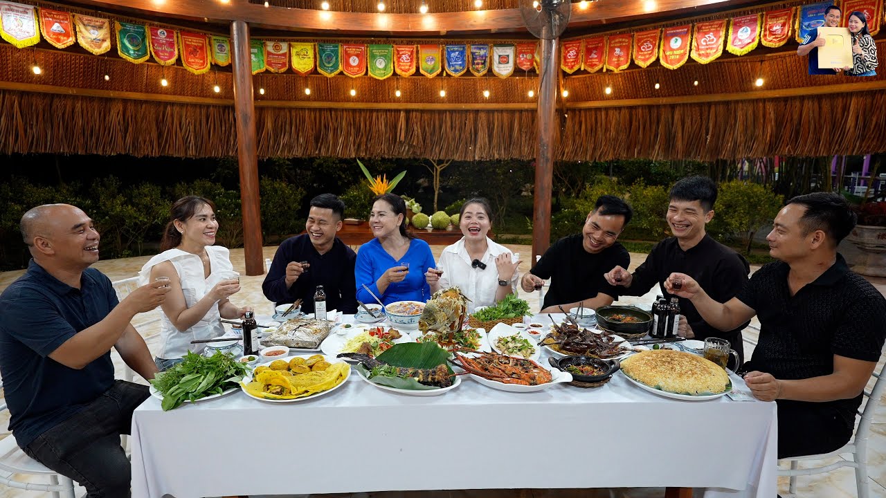 Về Cần Thơ thăm Má Nhi cùng Team A Nguyễn Tất Thắng được chiêu đãi đại tiệc món ngon dân dã Miền Tây