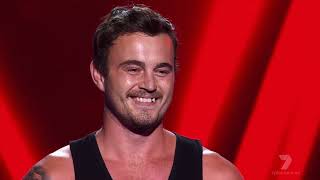 Jaxson Cornell | I fall Apart By Post Malone | The Voice Australia | The Blinds Audition