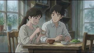 Slow Living Animation 🔥 A Warm Night Memory | Cozy Emotional Ghibli Ending
