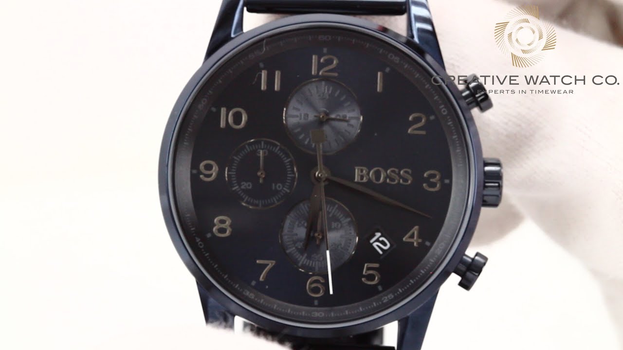 hugo boss navigator watch