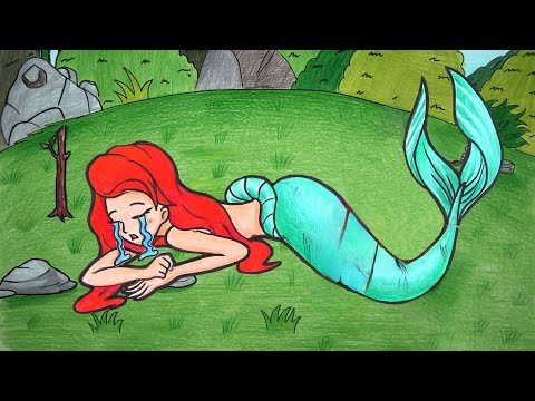 Rescue the mermaid - FB Stop Motion Paper