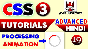 css3 advanced loader animation hosted by wap institute powered by sweetus media
