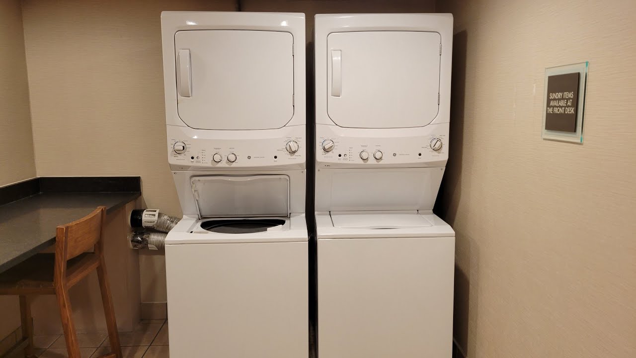 Guest laundry room review GEs Embassy Suites, Dublin, OH YouTube
