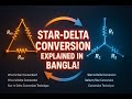 Star Delta Connection Explained |স্টার-ডেল্টা কনভার্সন সহজভাবে | Star-Delta Transformation Explained
