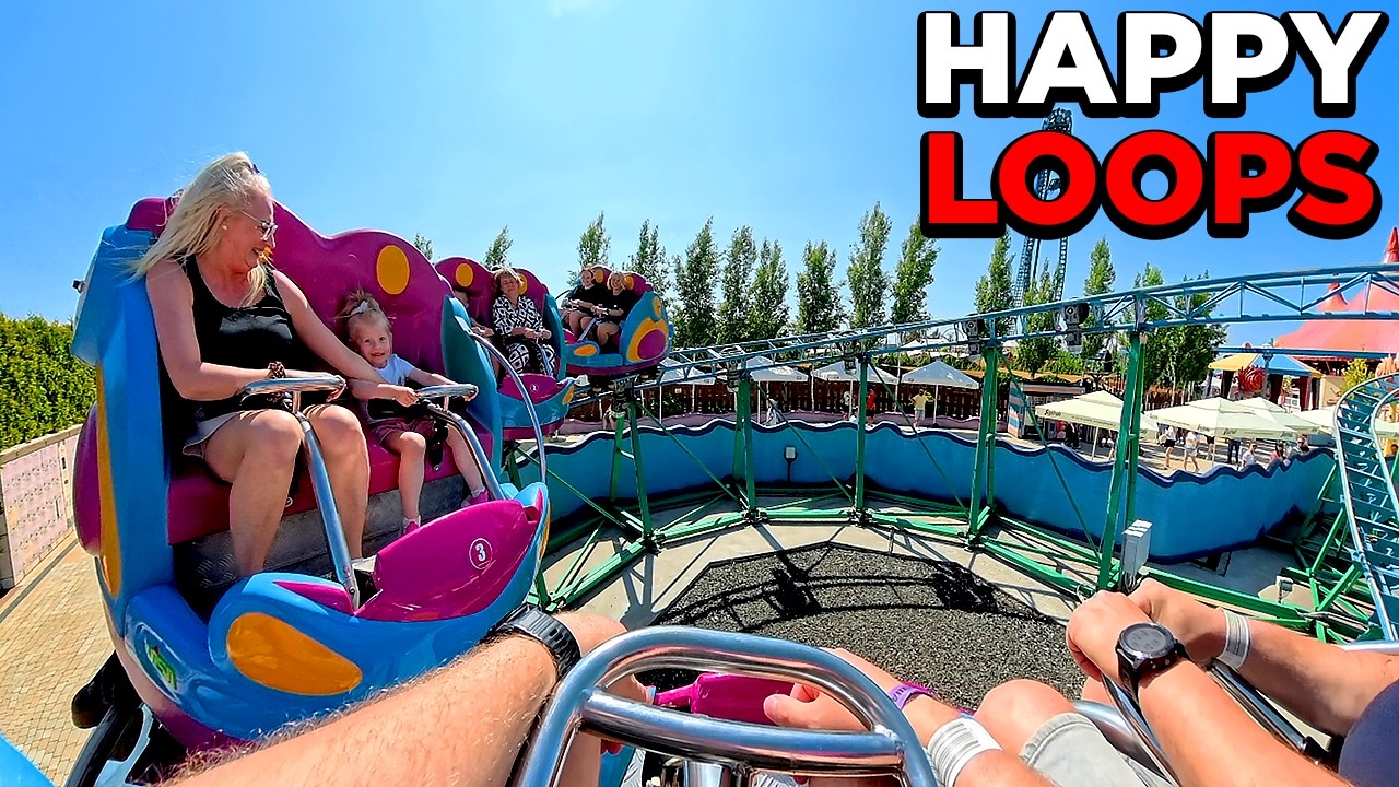 Happy Loops - Energylandia 2025 (4K) (POV) (Zator, Polska) Insta360 X5